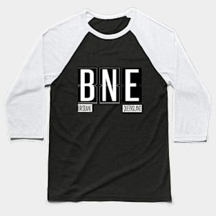 BNE - Brisbane Airport Code Souvenir or Gift Shirt Apparel Baseball T-Shirt